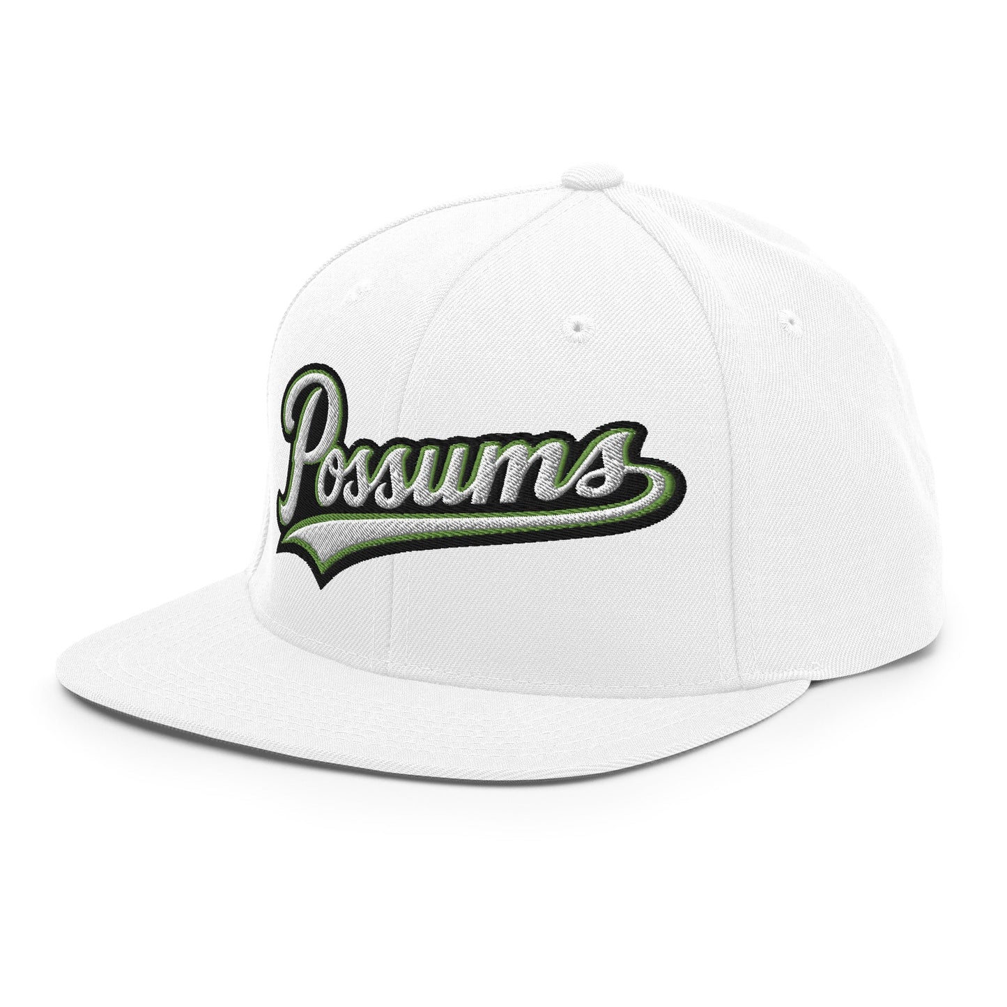 Snapback Hat | Possums | Script Logo