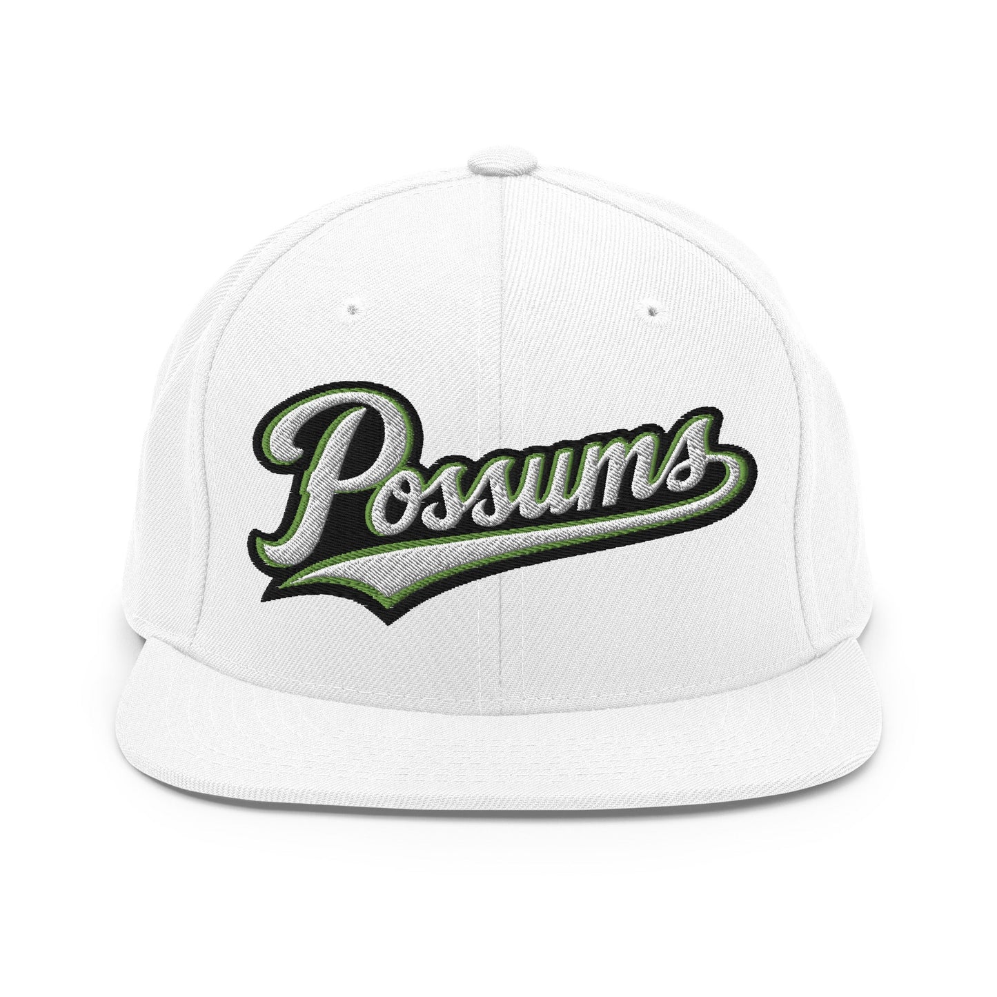 Snapback Hat | Possums | Script Logo