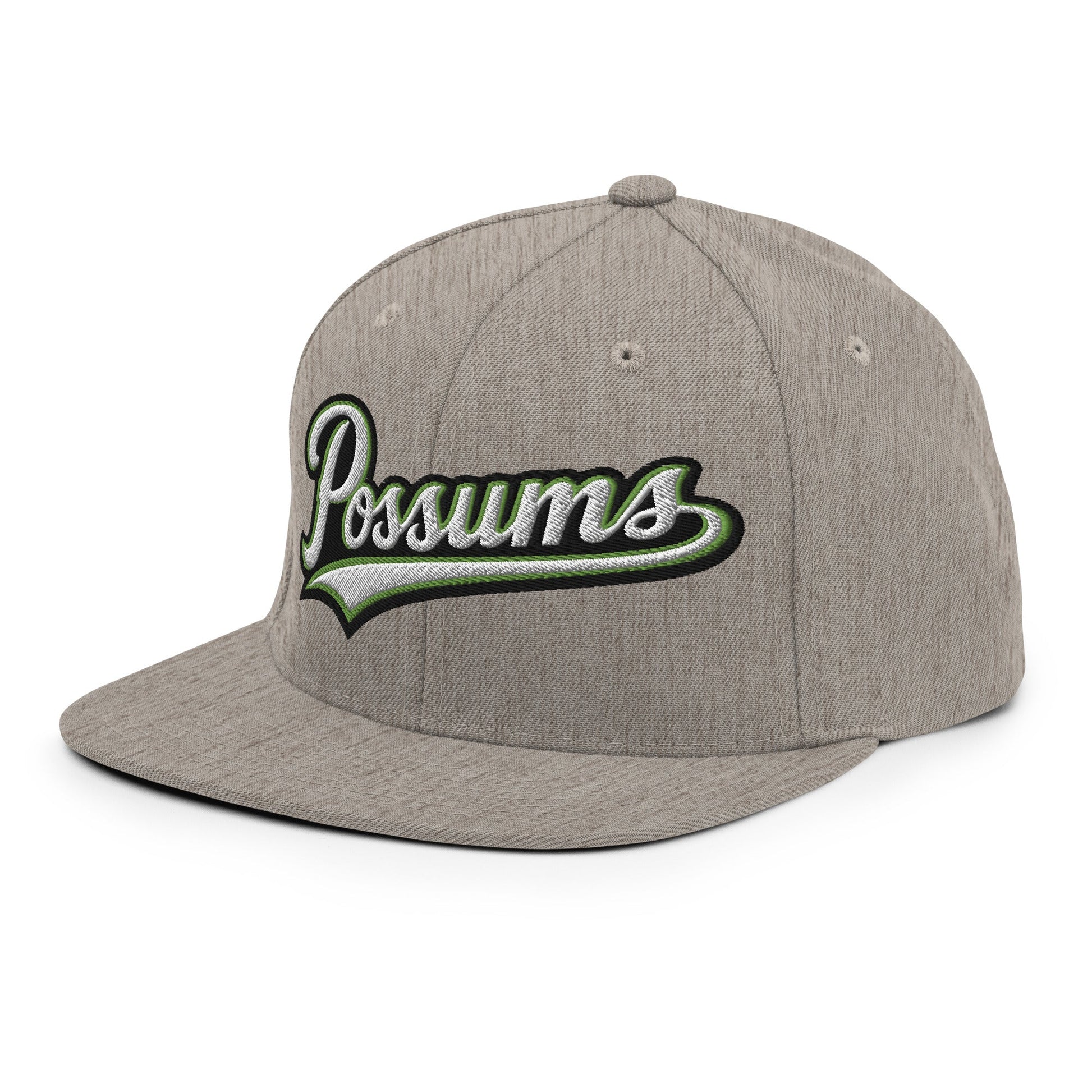 Snapback Hat | Possums | Script Logo