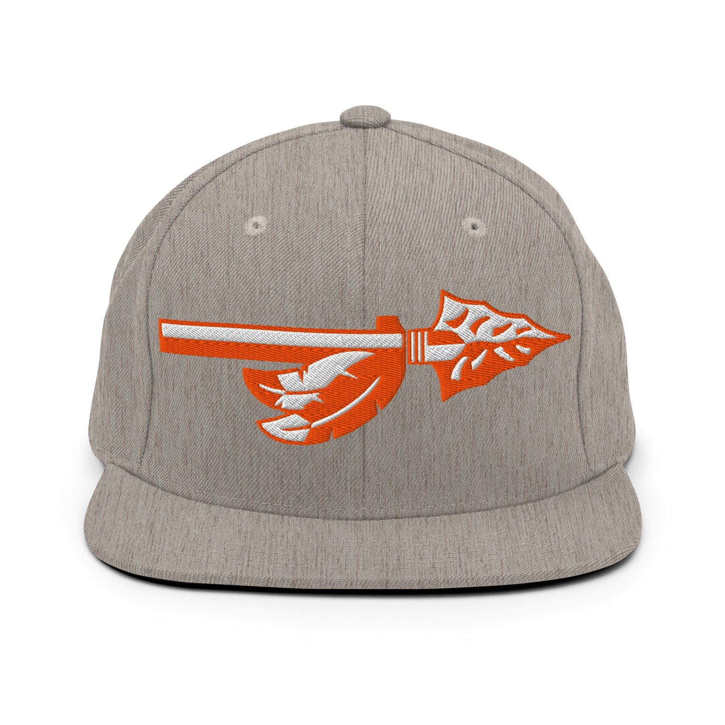 Snapback Hat | Powhatan lacrosse | Arrowhead Logo