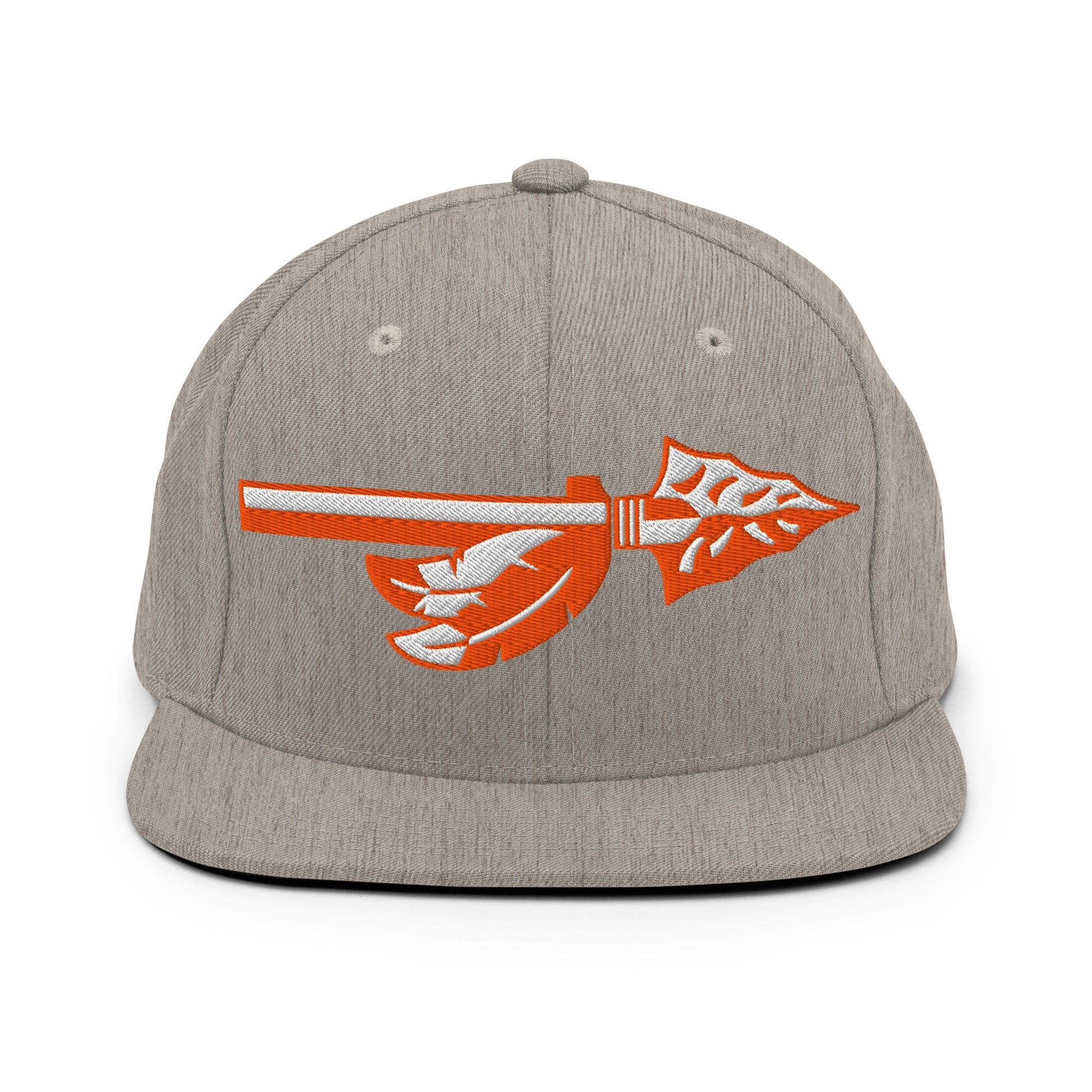 Snapback Hat | Powhatan lacrosse | Arrowhead Logo