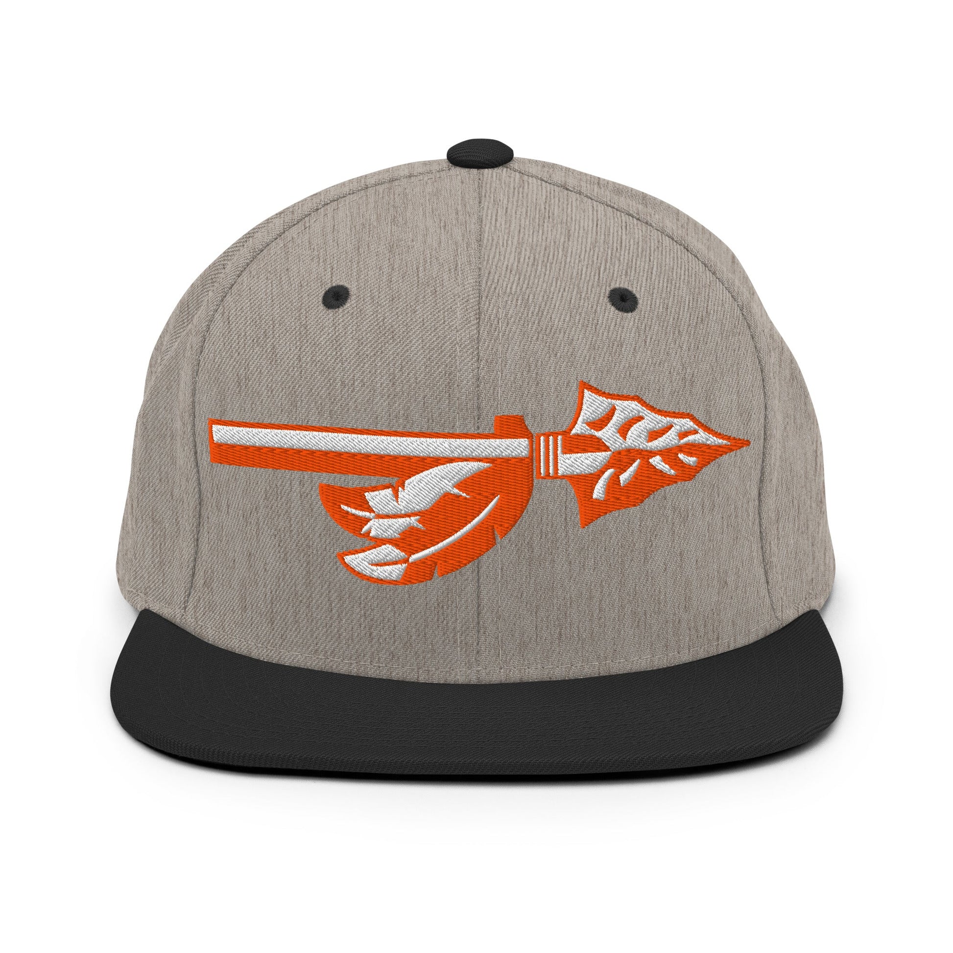 Snapback Hat | Powhatan lacrosse | Arrowhead Logo