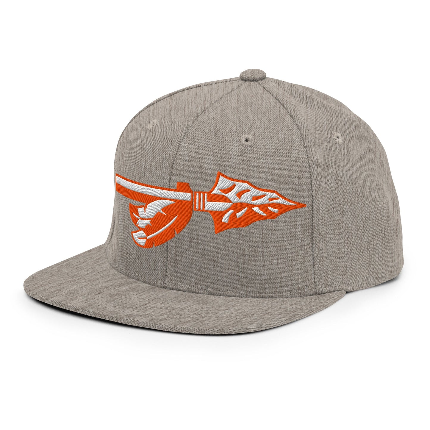 Snapback Hat | Powhatan lacrosse | Arrowhead Logo