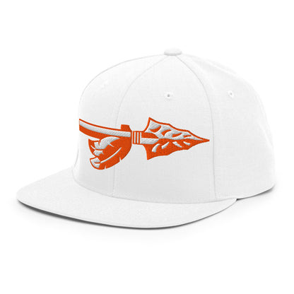 Snapback Hat | Powhatan lacrosse | Arrowhead Logo