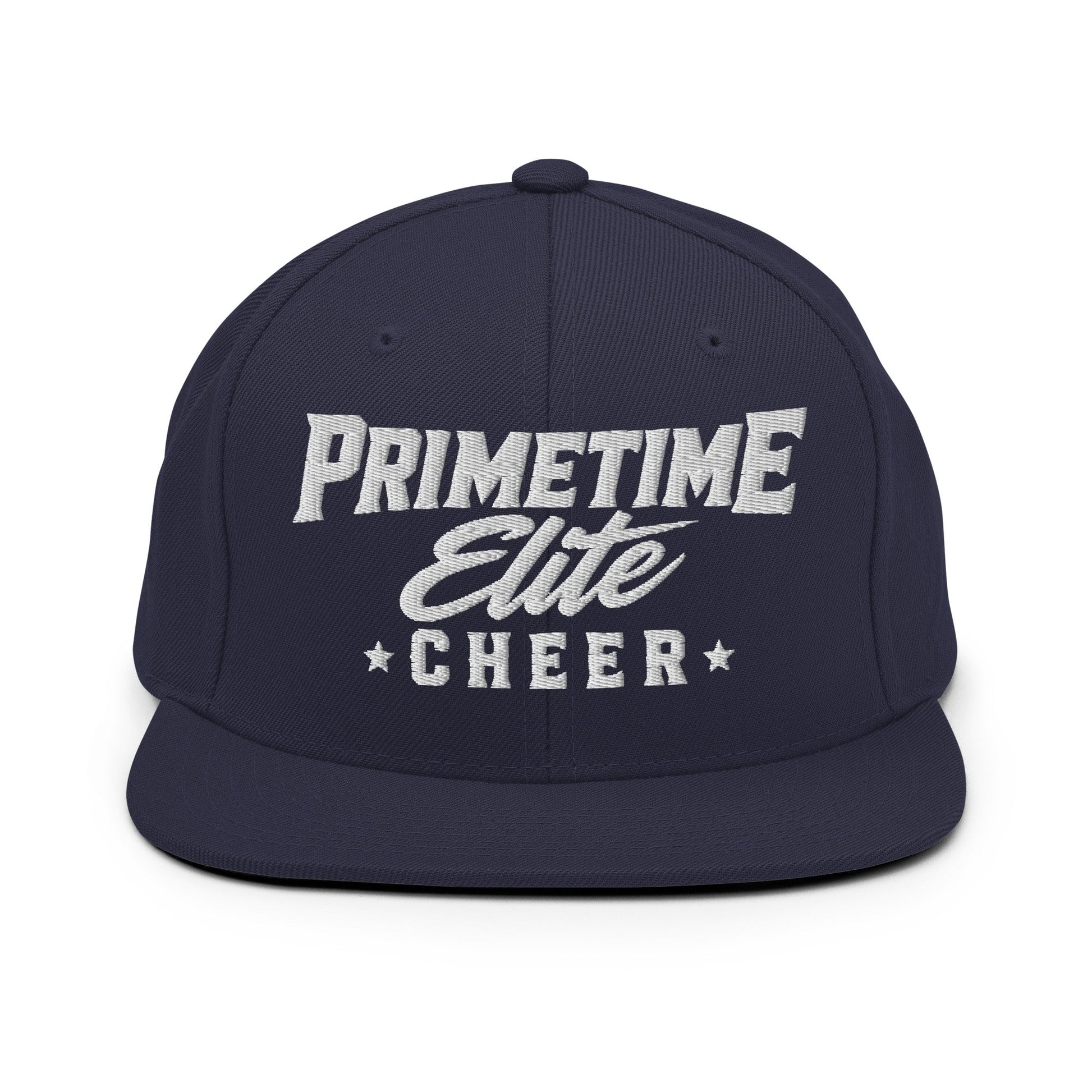 Snapback Hat | PTE Bulldog Cheer | Script Logo