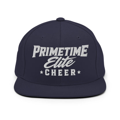Snapback Hat | PTE Bulldog Cheer | Script Logo