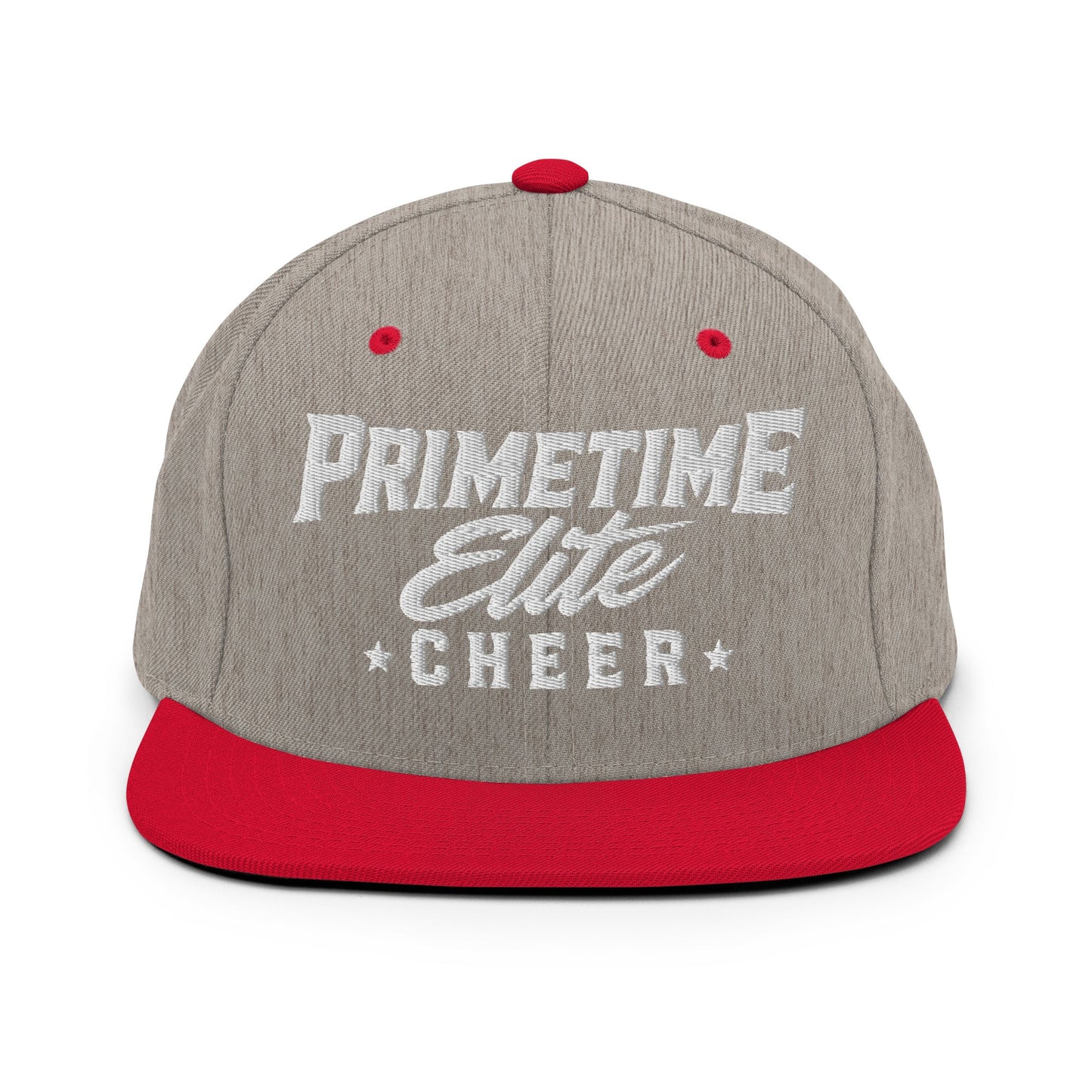 Snapback Hat | PTE Bulldog Cheer | Script Logo