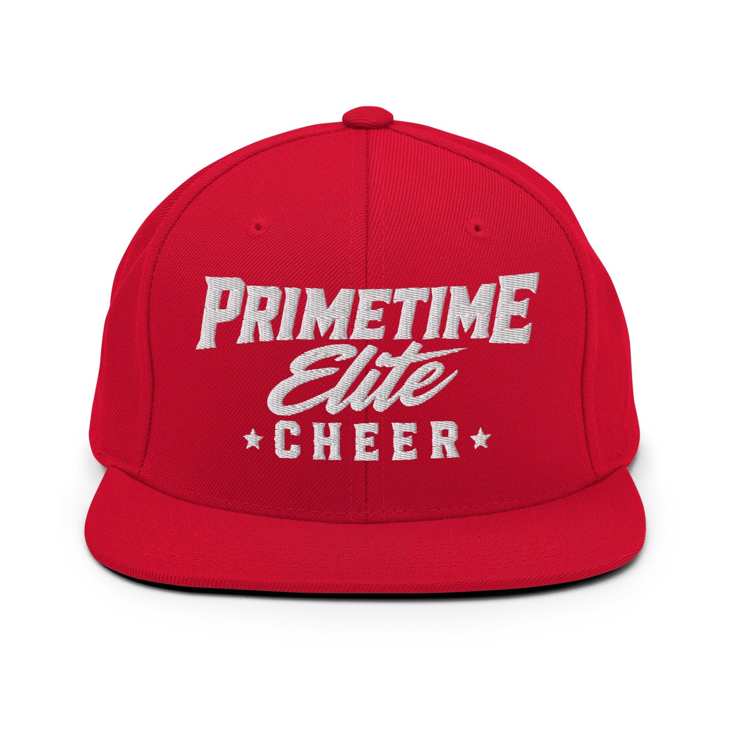 Snapback Hat | PTE Bulldog Cheer | Script Logo