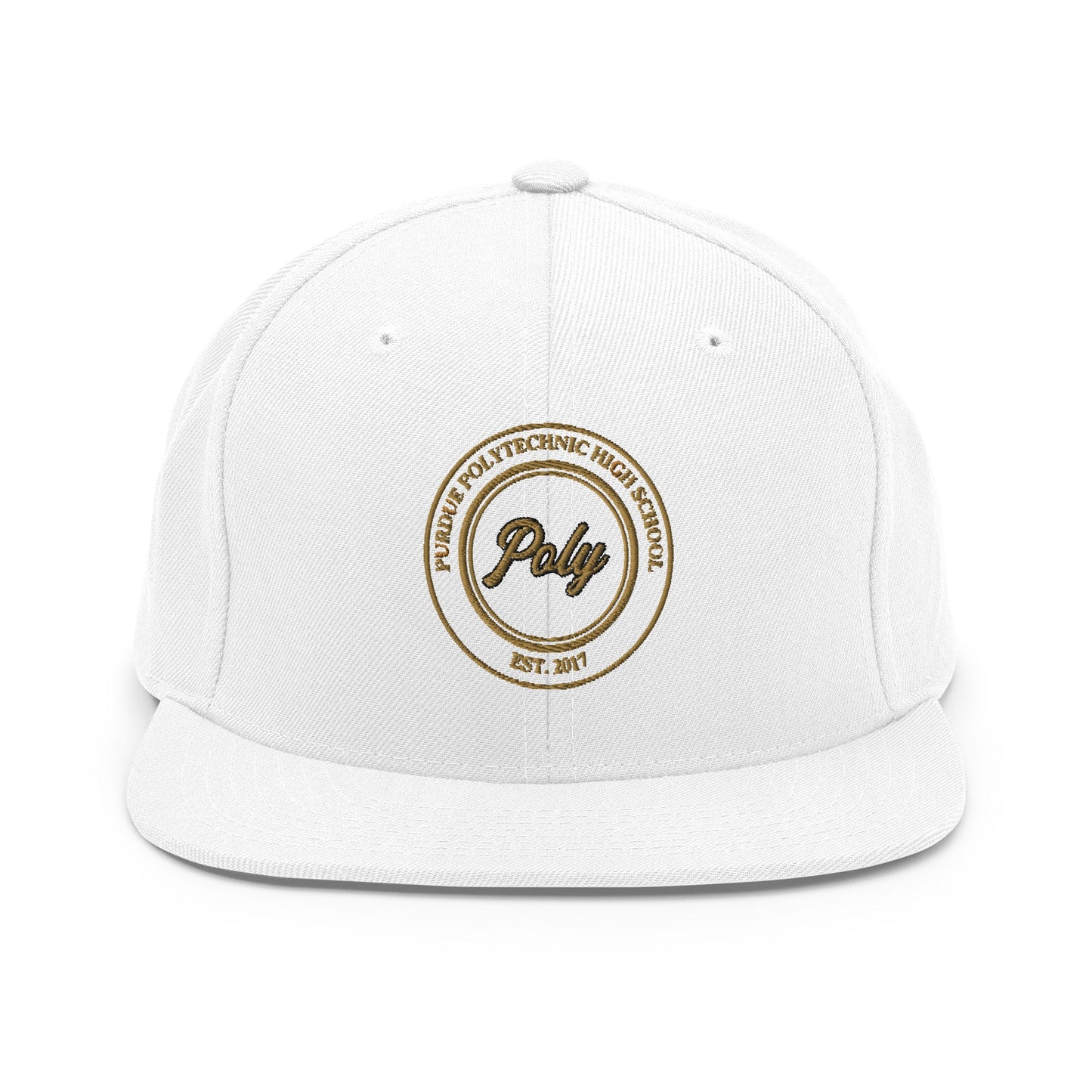 Snapback Hat | Purdue Polytechnic High School | Poly Seal Logo