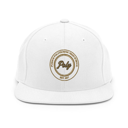 Snapback Hat | Purdue Polytechnic High School | Poly Seal Logo