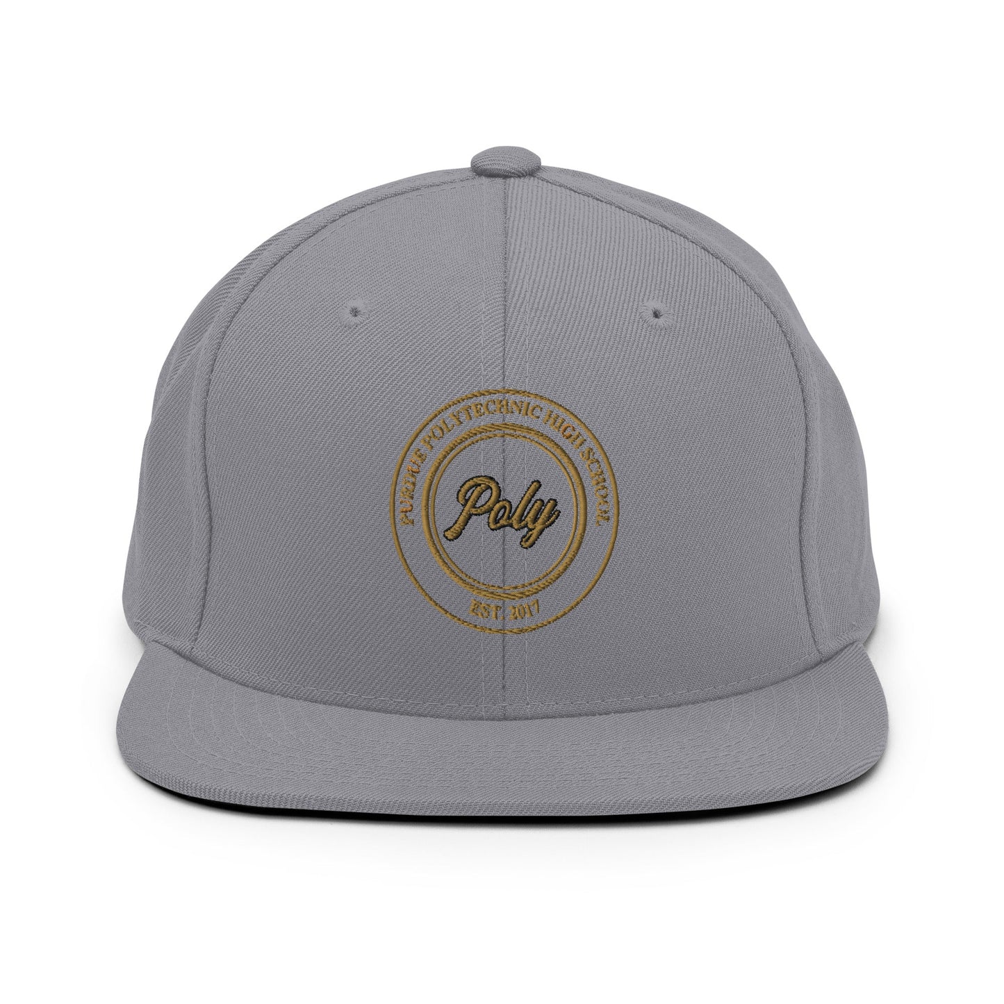 Snapback Hat | Purdue Polytechnic High School | Poly Seal Logo