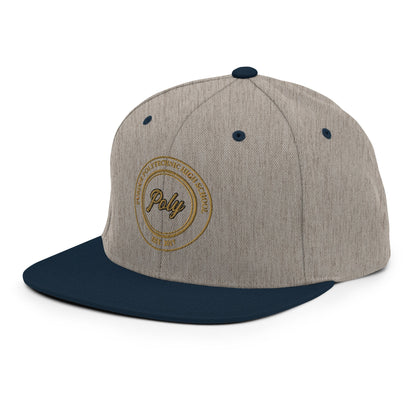 Snapback Hat | Purdue Polytechnic High School | Poly Seal Logo