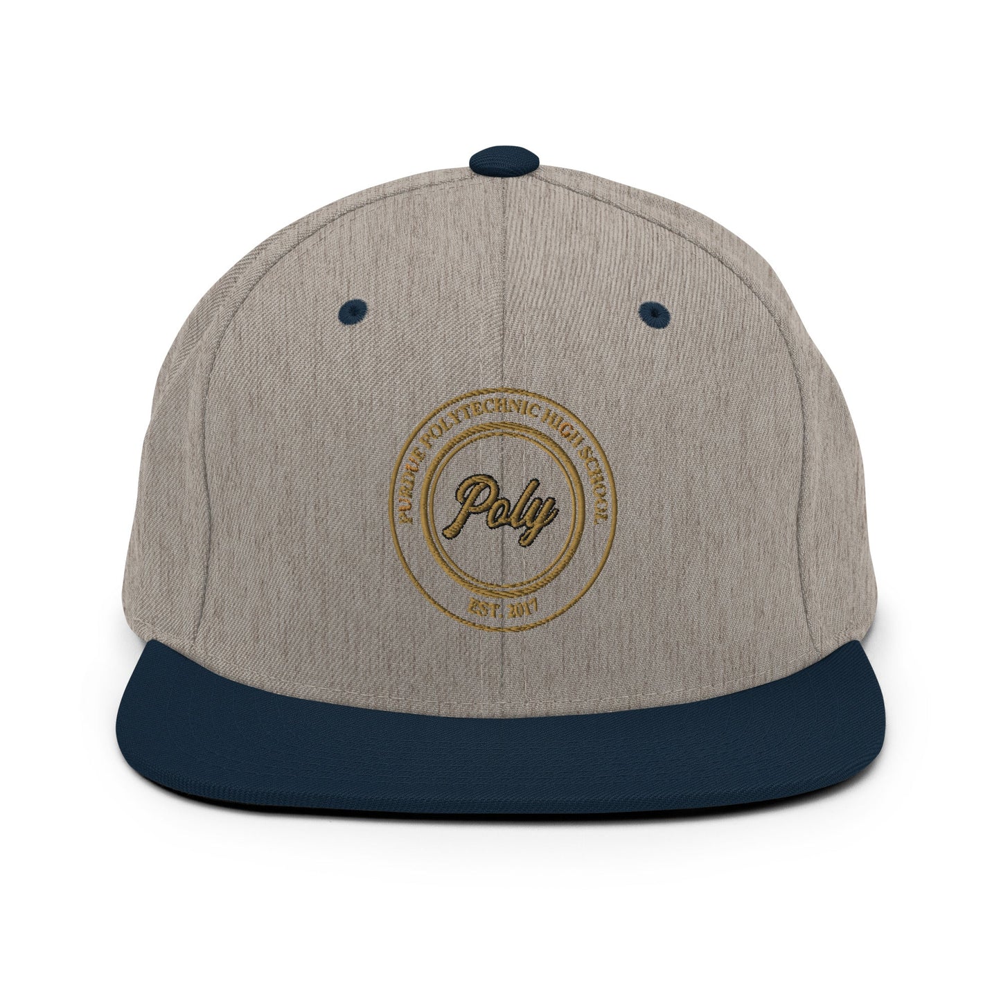 Snapback Hat | Purdue Polytechnic High School | Poly Seal Logo