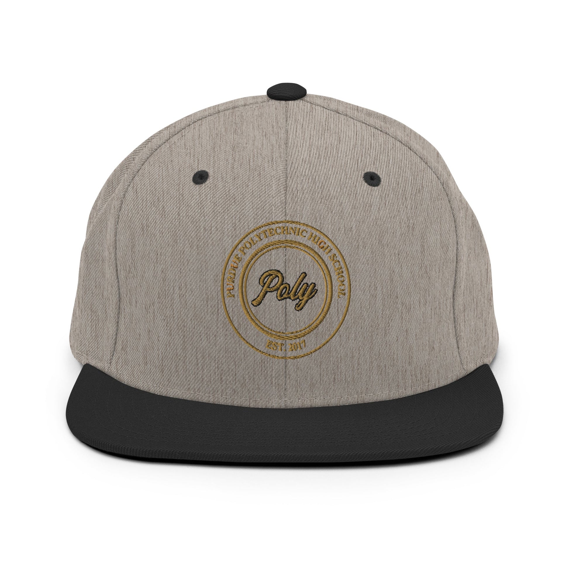 Snapback Hat | Purdue Polytechnic High School | Poly Seal Logo