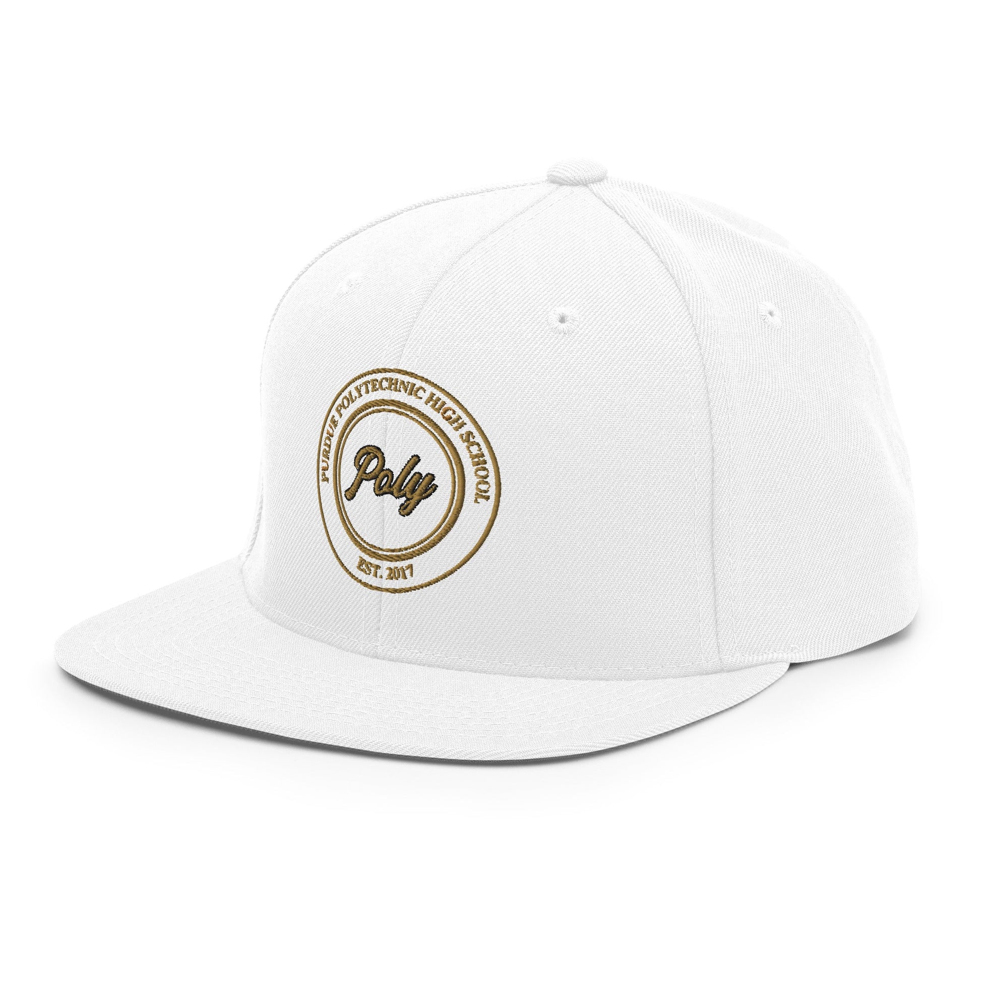 Snapback Hat | Purdue Polytechnic High School | Poly Seal Logo