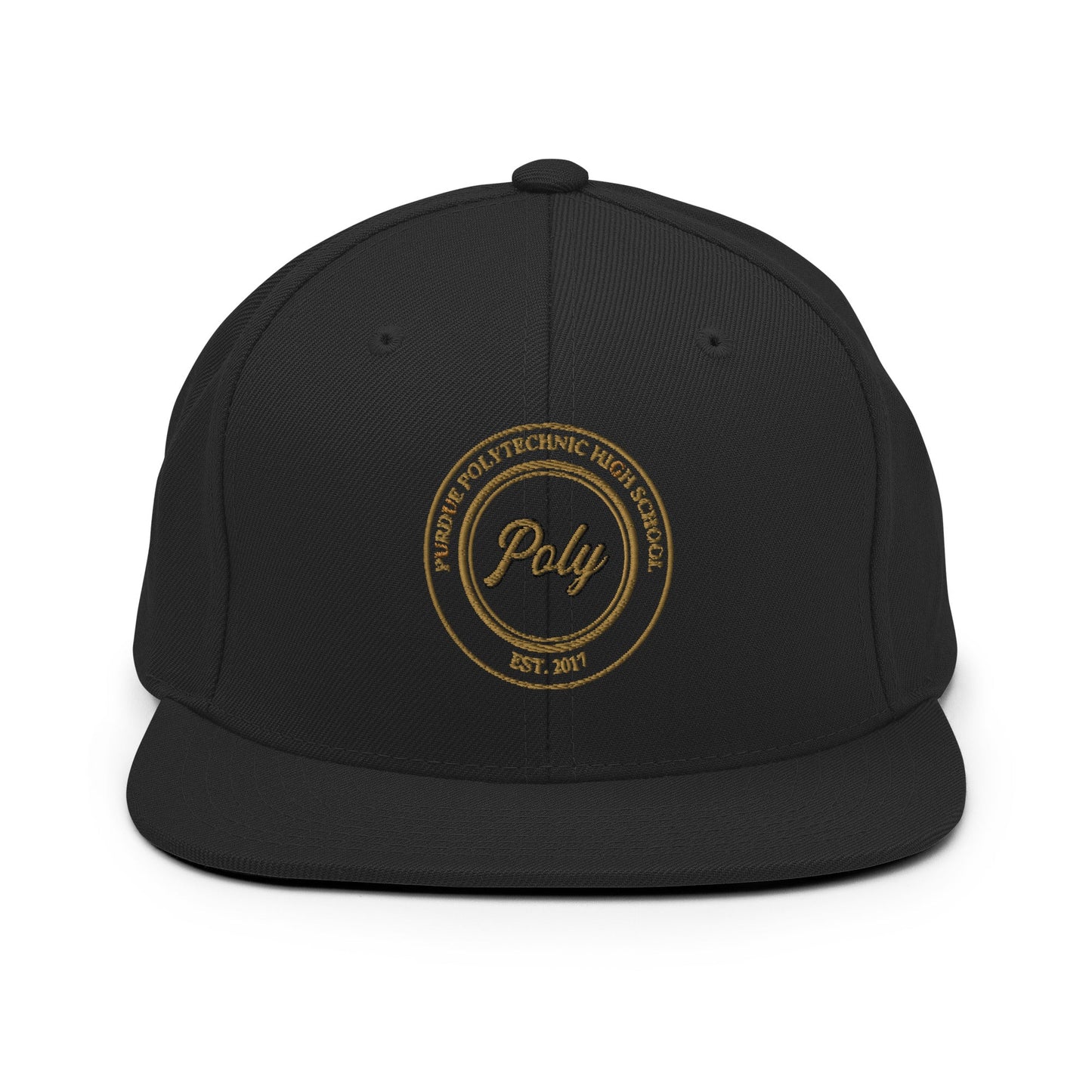 Snapback Hat | Purdue Polytechnic High School | Poly Seal Logo