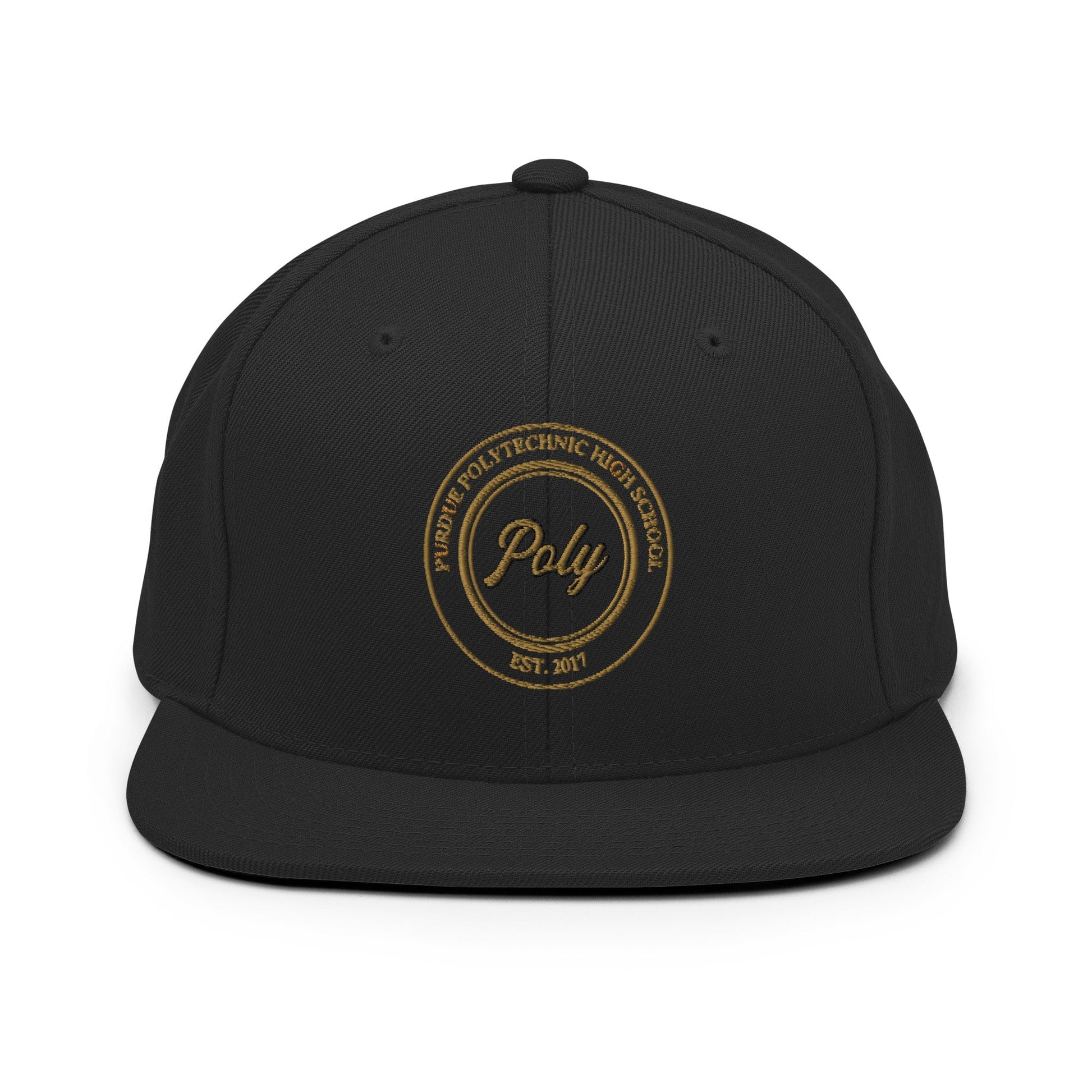 Snapback Hat | Purdue Polytechnic High School | Poly Seal Logo