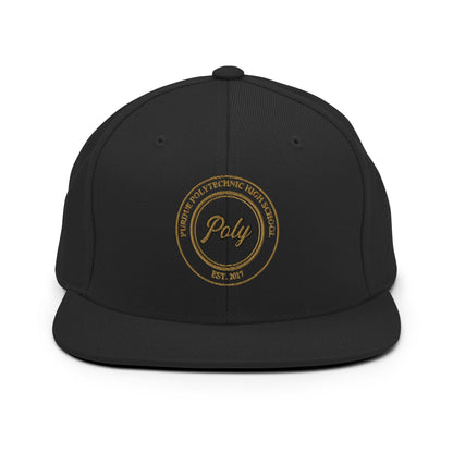 Snapback Hat | Purdue Polytechnic High School | Poly Seal Logo