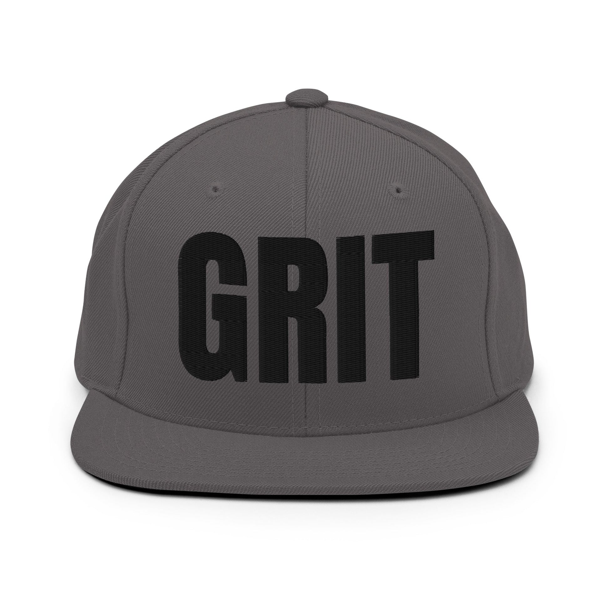 Snapback Hat | Pure Grit Softball | Black Logo