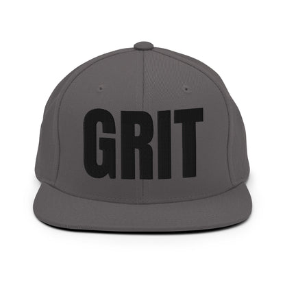 Snapback Hat | Pure Grit Softball | Black Logo