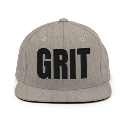 Snapback Hat | Pure Grit Softball | Black Logo