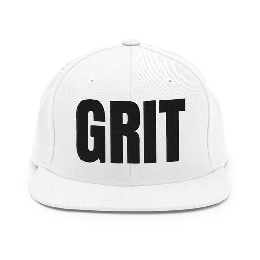 Snapback Hat | Pure Grit Softball | Black Logo