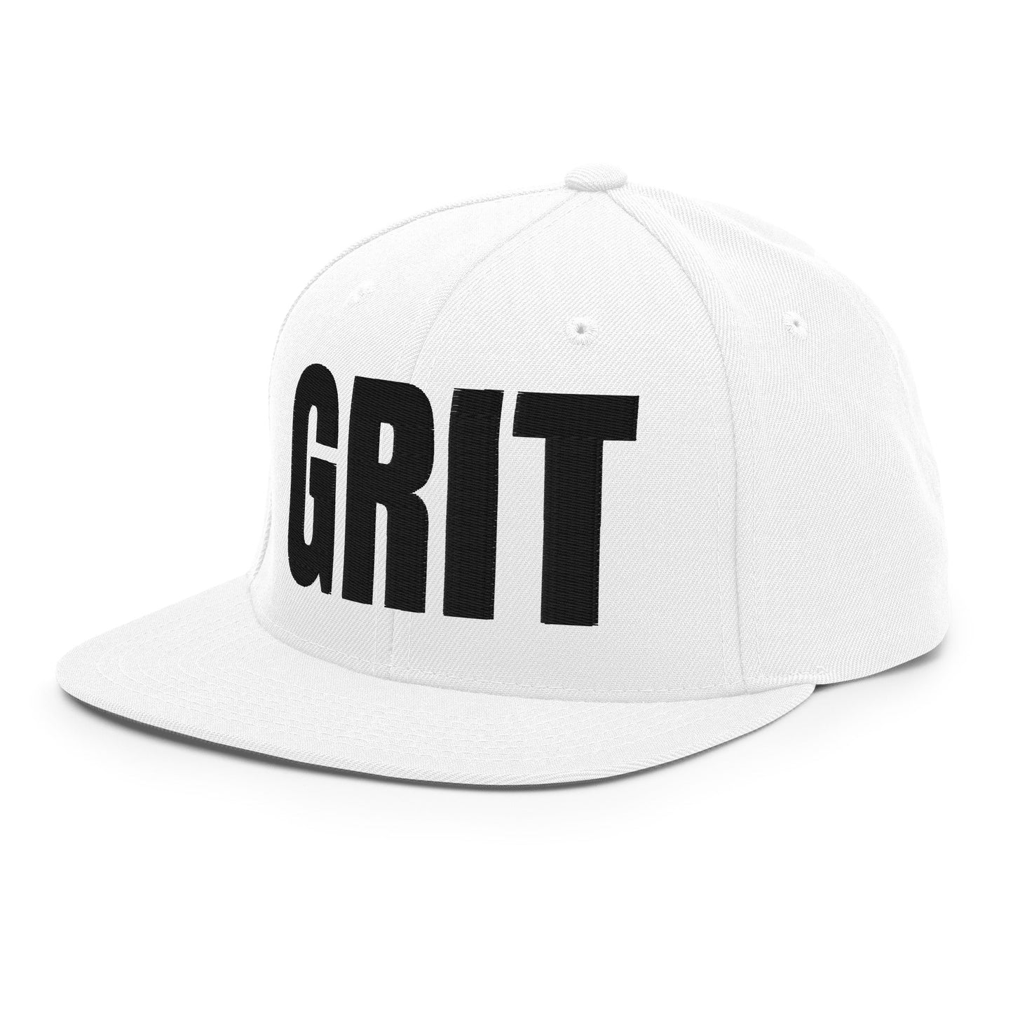 Snapback Hat | Pure Grit Softball | Black Logo