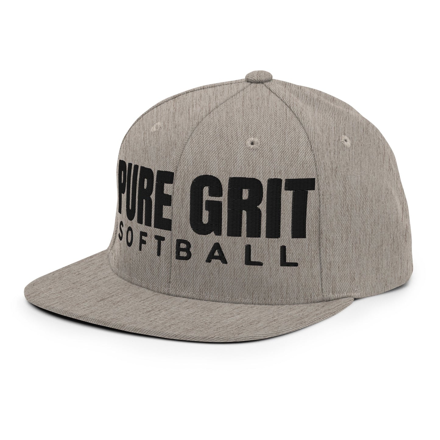 Snapback Hat | Pure Grit Softball | Main Logo