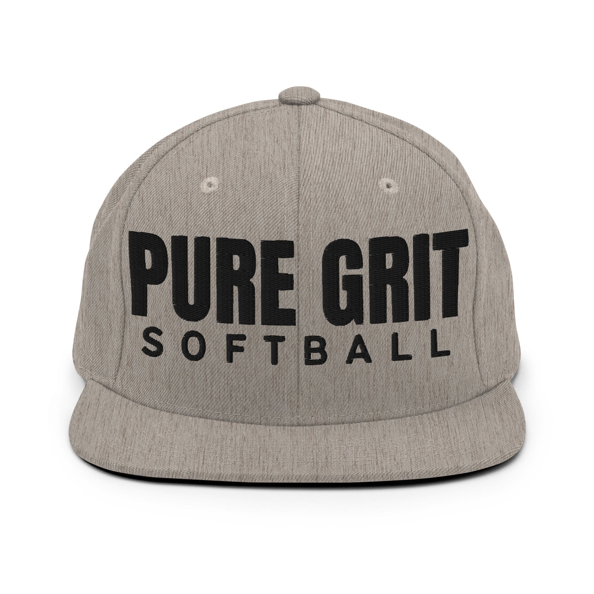 Snapback Hat | Pure Grit Softball | Main Logo