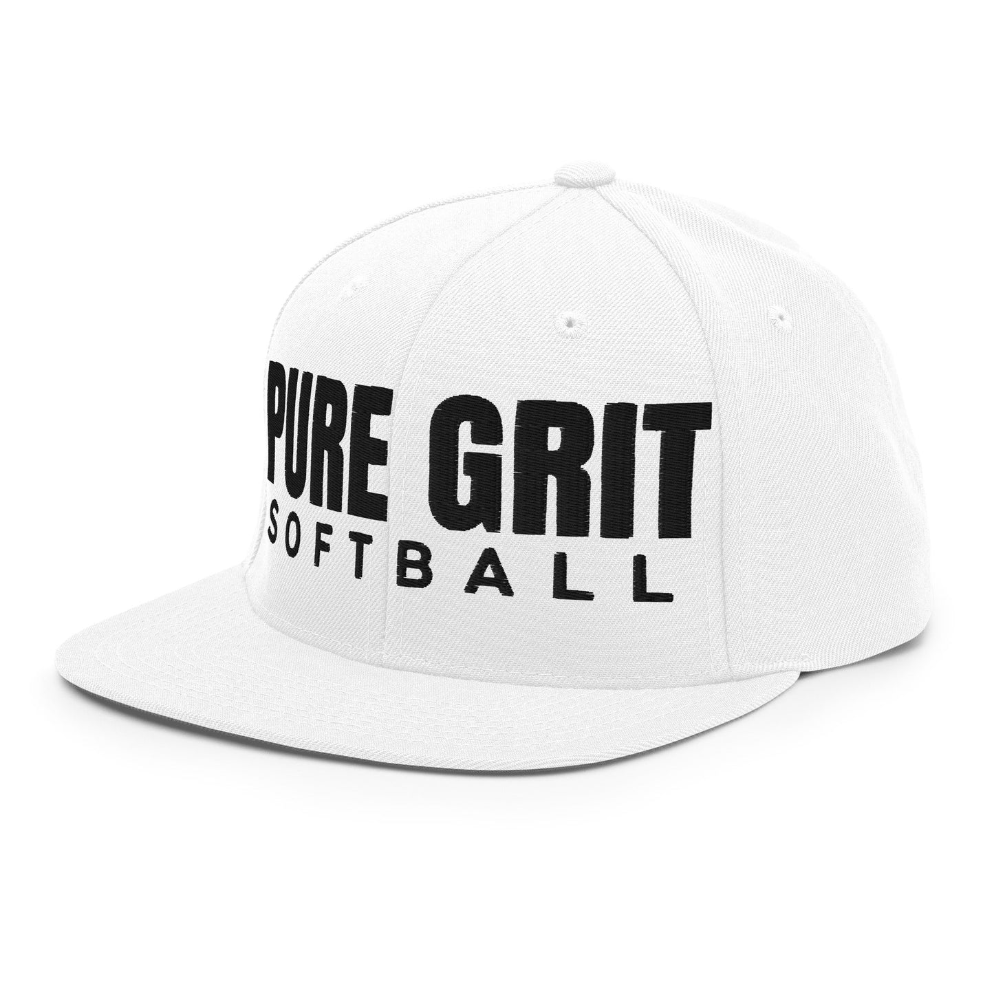 Snapback Hat | Pure Grit Softball | Main Logo