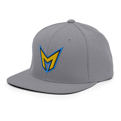 Snapback Hat | Racine Monstars | M Logo