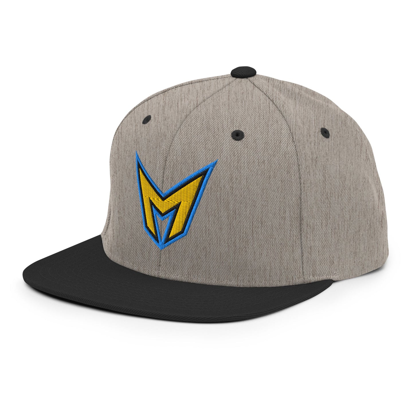 Snapback Hat | Racine Monstars | M Logo