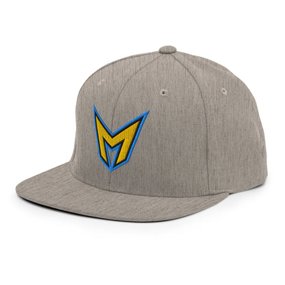 Snapback Hat | Racine Monstars | M Logo