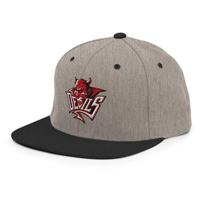 Snapback Hat | Red Springs Track and Field | Mascot Logo