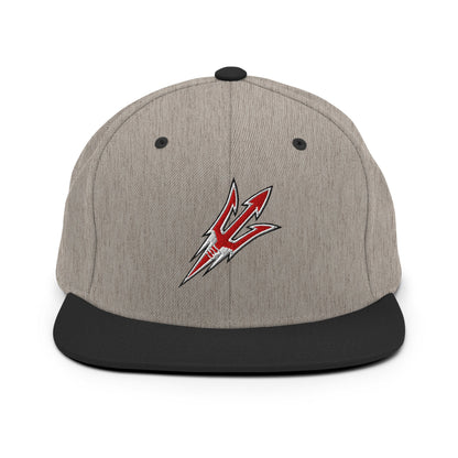 Snapback Hat | Red Springs Track and Field | Trident Logo