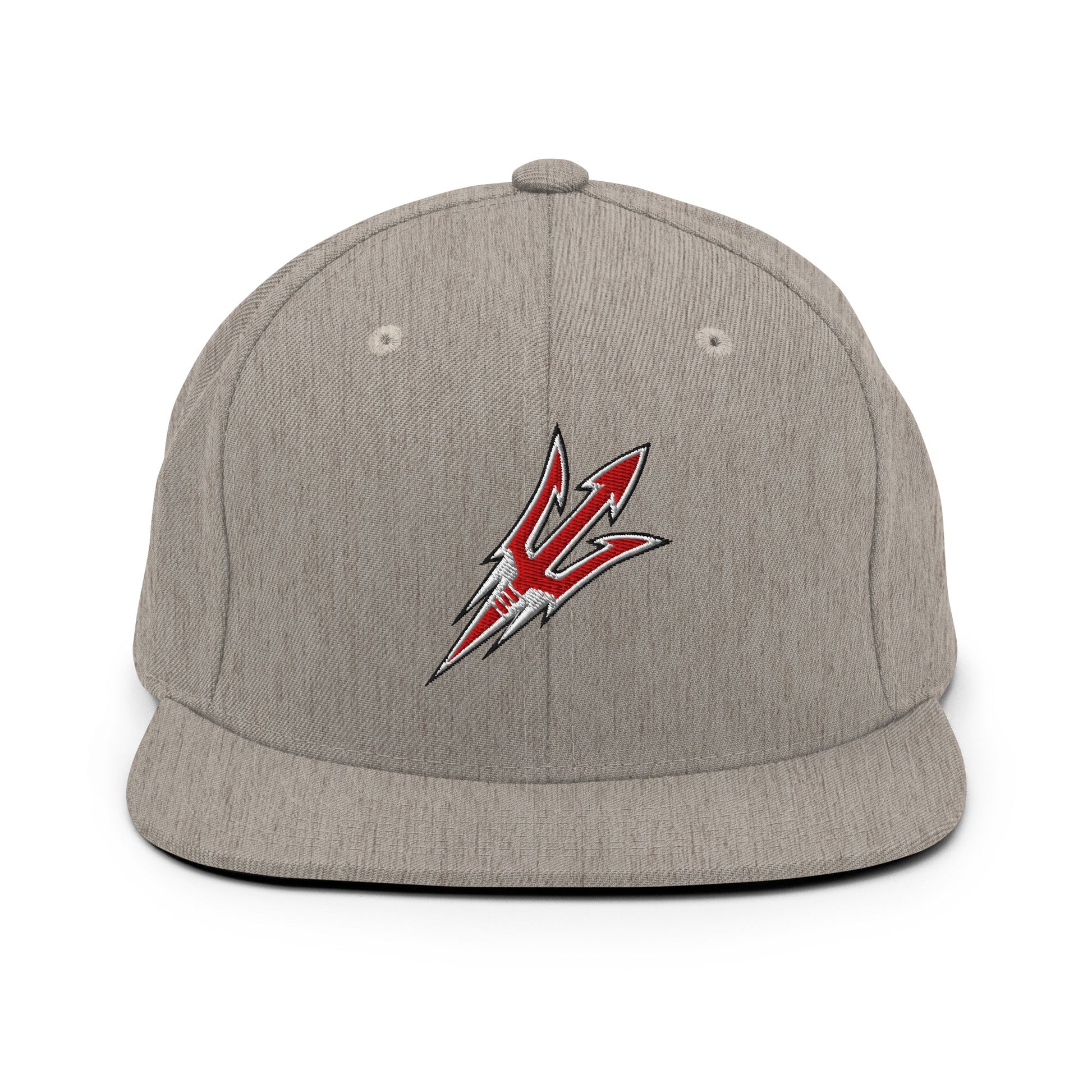 Snapback Hat | Red Springs Track and Field | Trident Logo