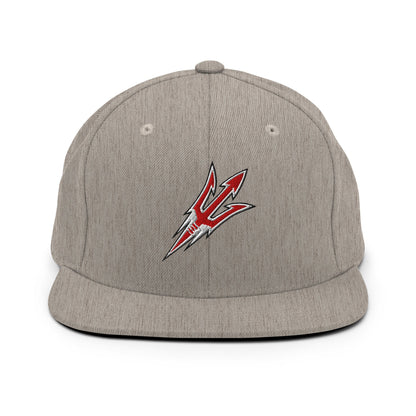 Snapback Hat | Red Springs Track and Field | Trident Logo