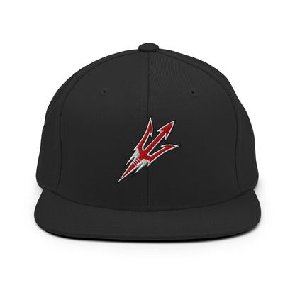Snapback Hat | Red Springs Track and Field | Trident Logo