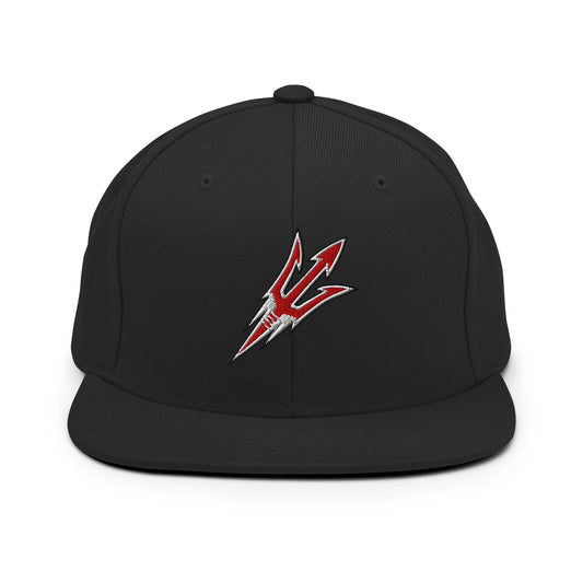 Snapback Hat | Red Springs Track and Field | Trident Logo