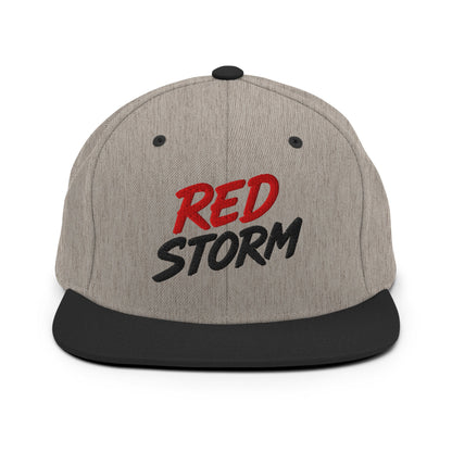 Snapback Hat | Red Storm | Crest Logo