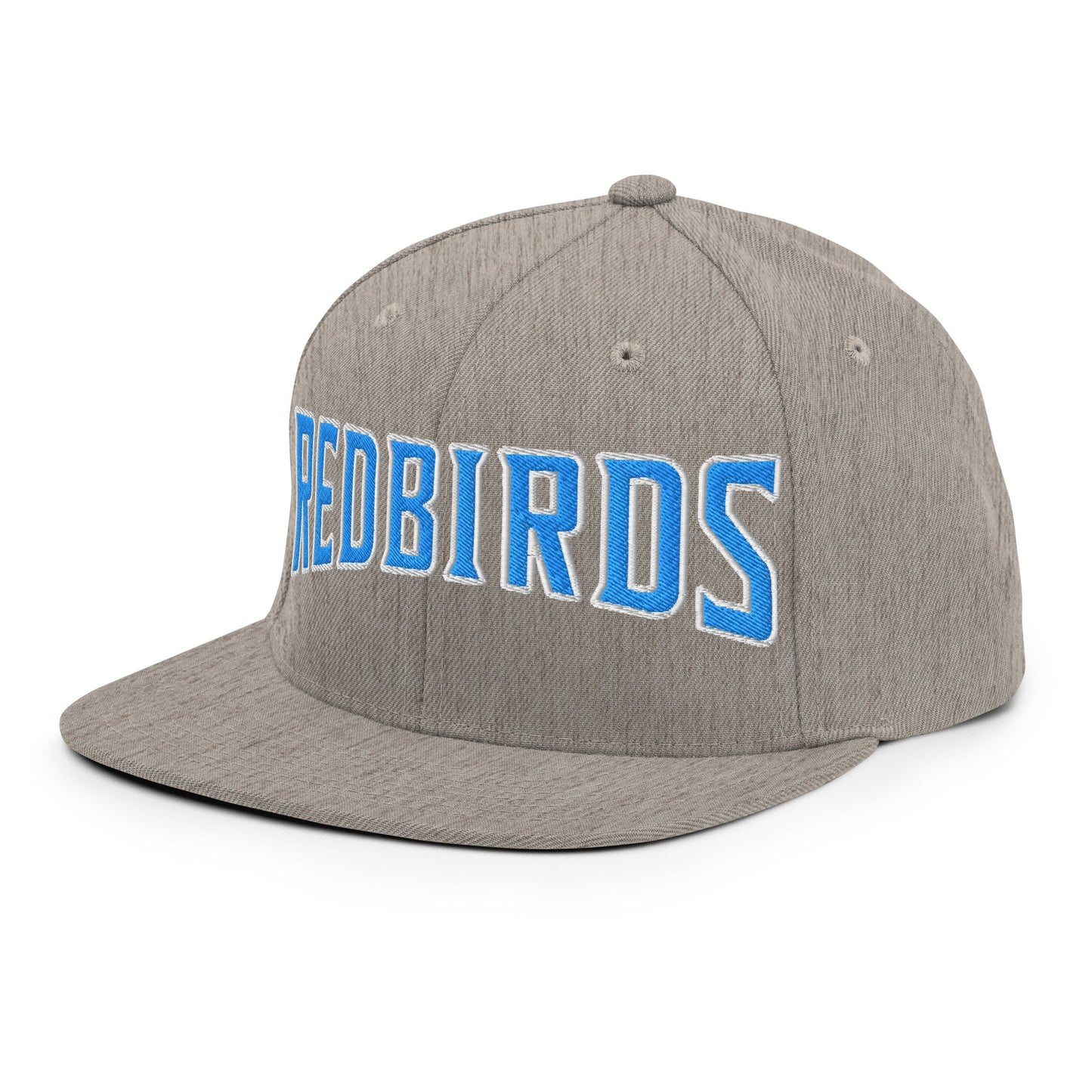 Snapback Hat | Redbirds | Script Logo