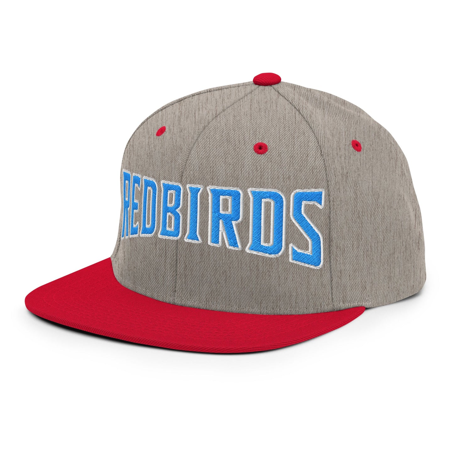 Snapback Hat | Redbirds | Script Logo