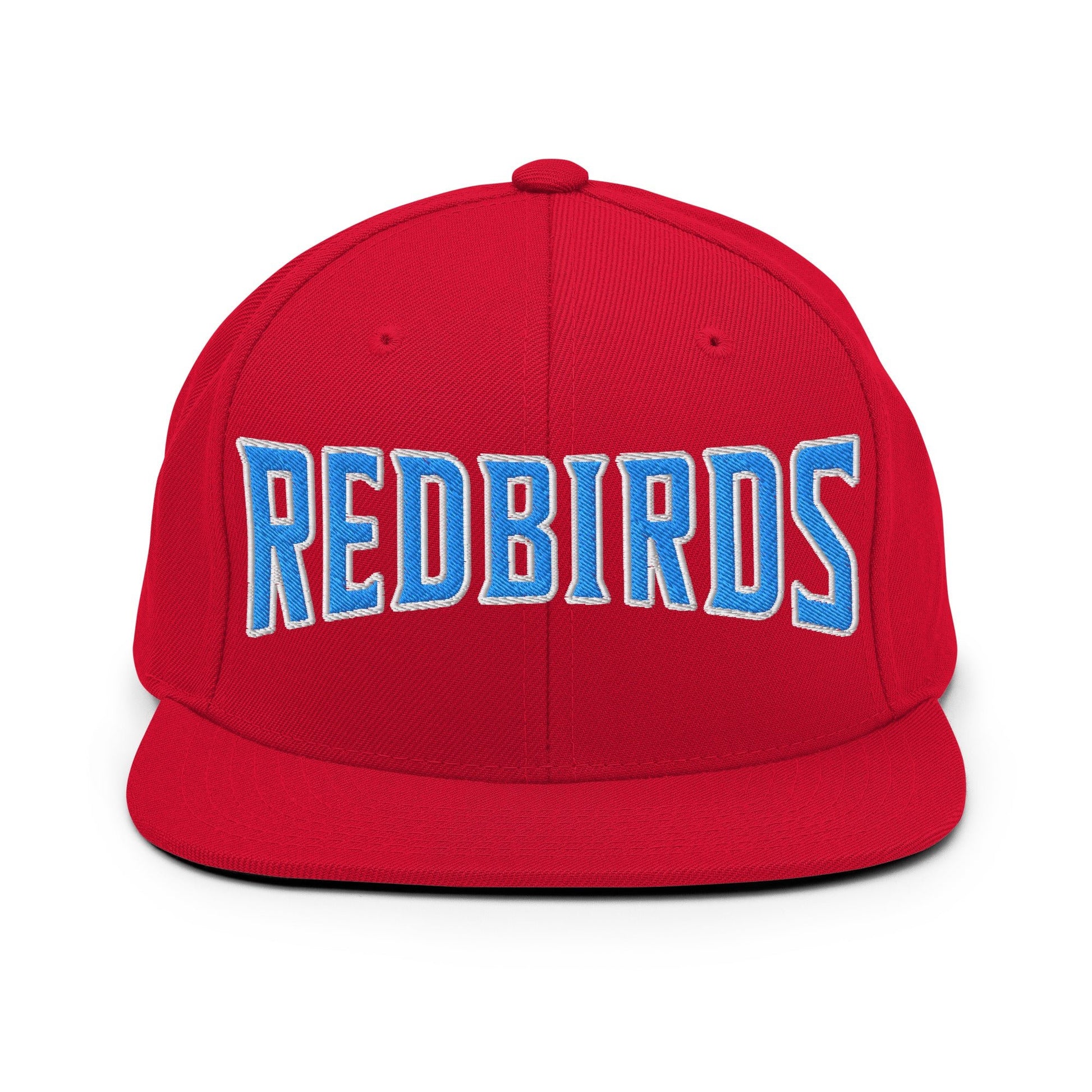 Snapback Hat | Redbirds | Script Logo