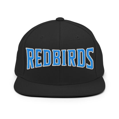 Snapback Hat | Redbirds | Script Logo