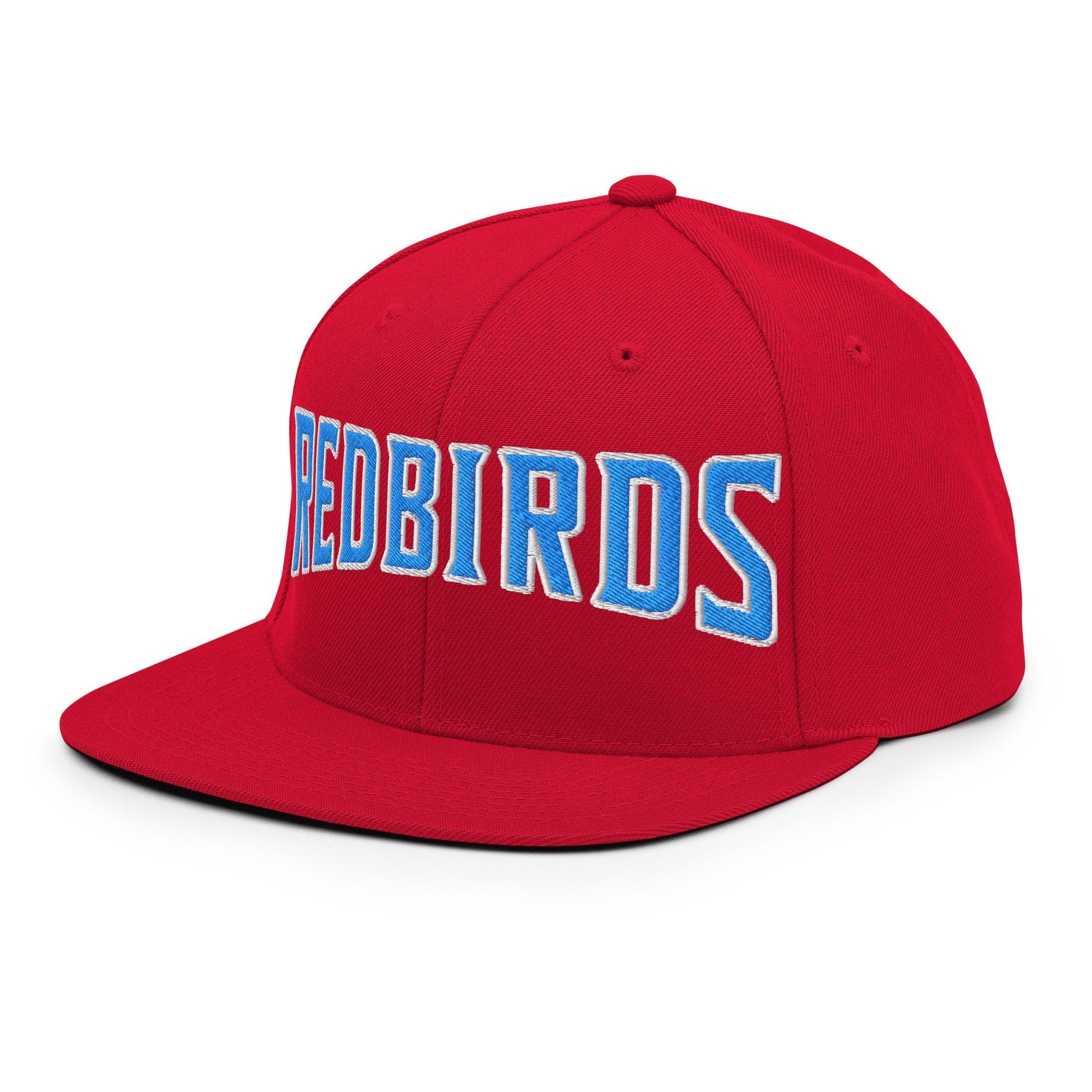 Snapback Hat | Redbirds | Script Logo