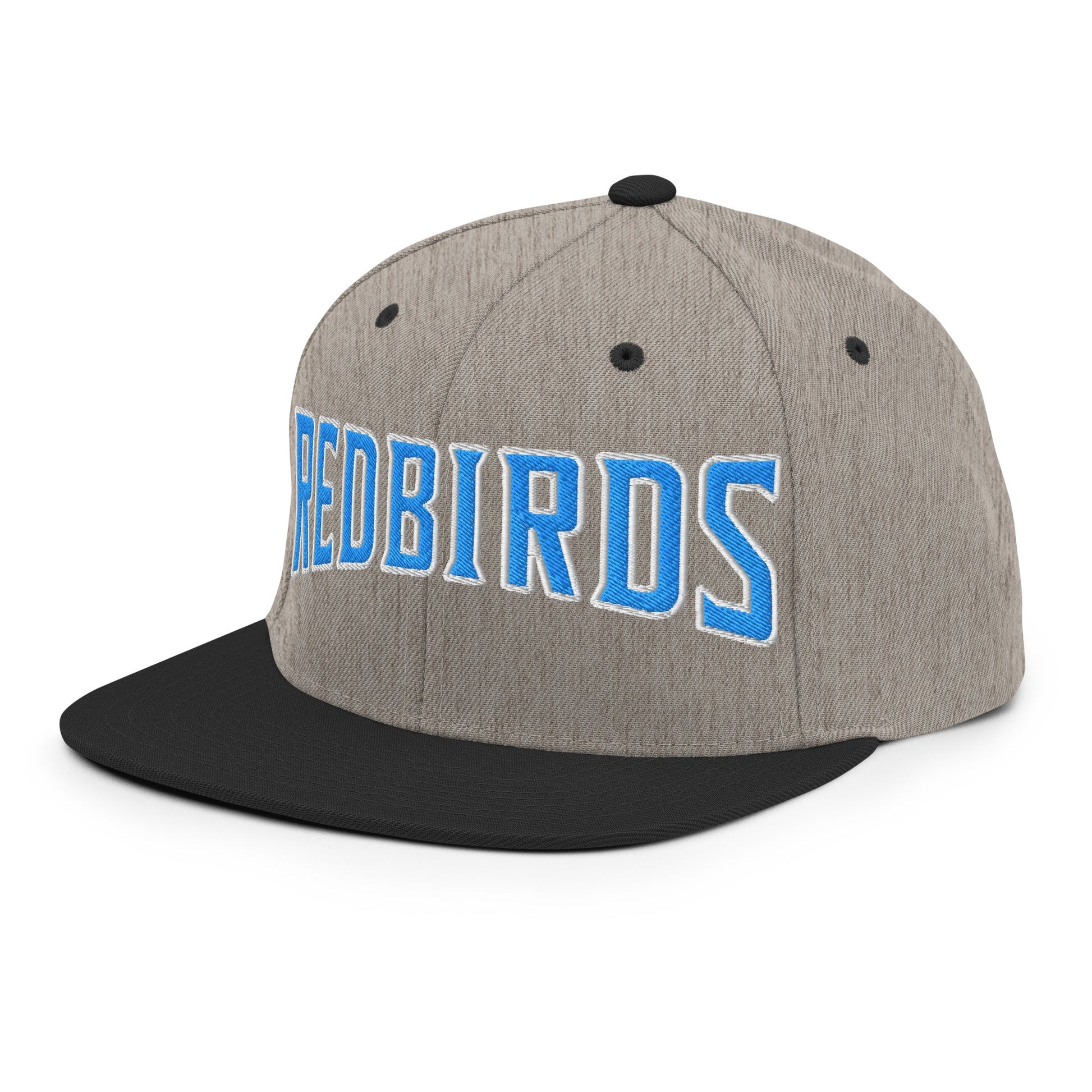 Snapback Hat | Redbirds | Script Logo