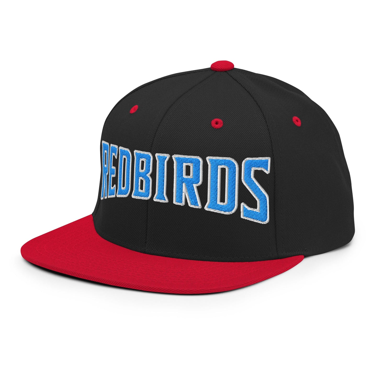 Snapback Hat | Redbirds | Script Logo