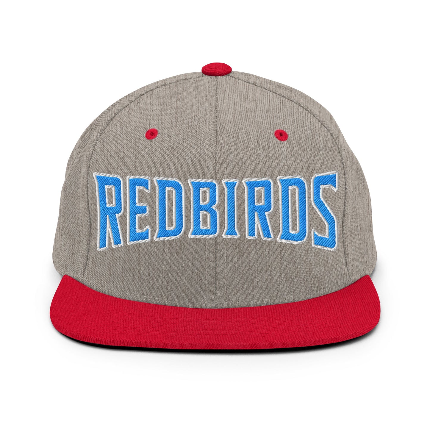 Snapback Hat | Redbirds | Script Logo