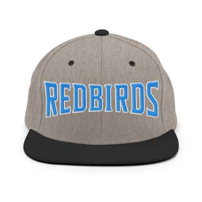 Snapback Hat | Redbirds | Script Logo