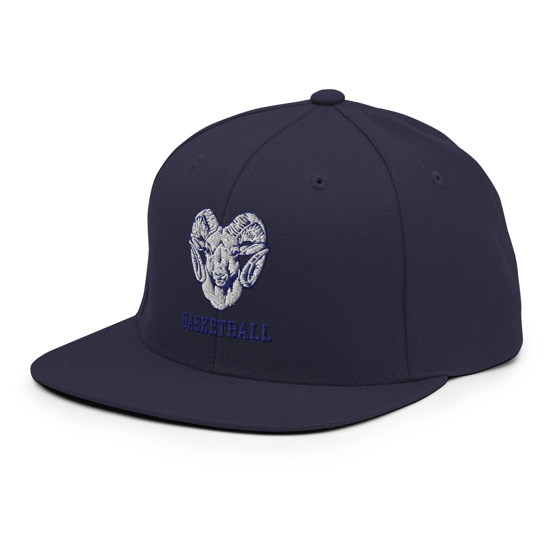 Snapback Hat | Rensselaer Rams | Basketball Logo